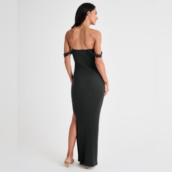 NWT Splendid x Rachelove Square Neck Sleeveless Ribbed Bodycon Tank Dress XS - Picture 5 of 13